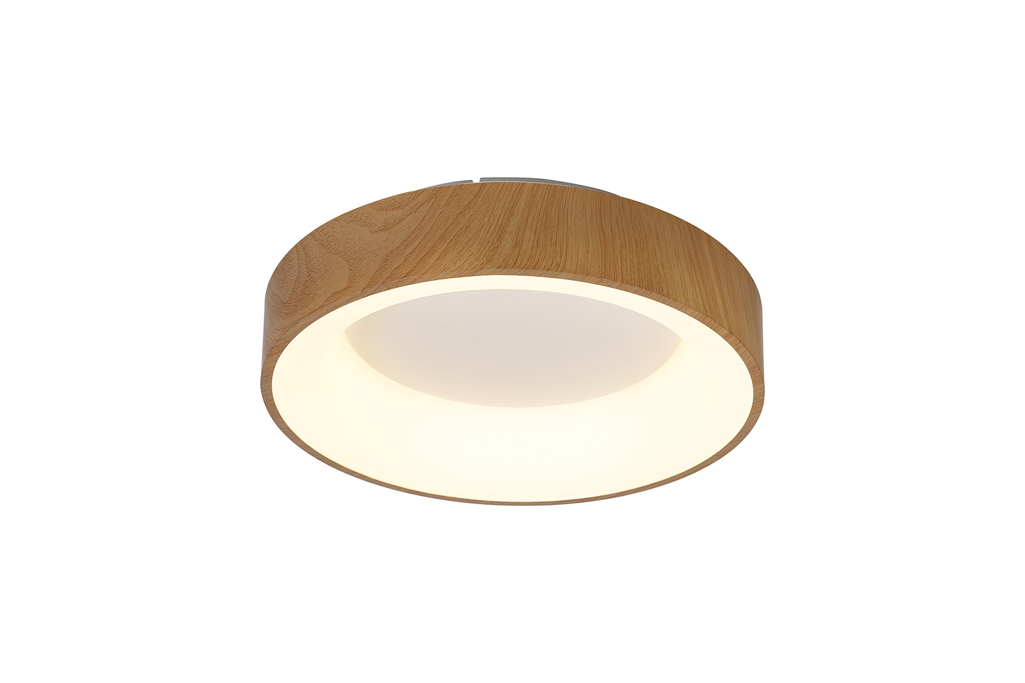 Niseko II Ring Ceiling 38cm 30W LED Wood